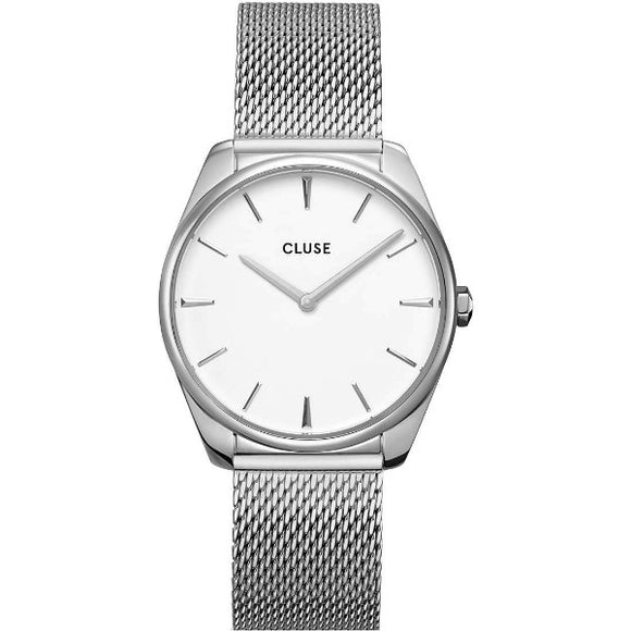 Orologio Cluse Féroce Mesh White Silver Colour Referenza: CW0101212001 