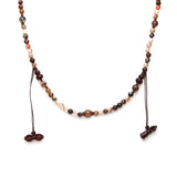 Collana Tamashii Agata Marrone Striata
