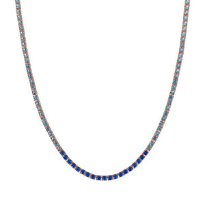 Collana Bronzallure Tennis con Cubic Zirconia Effetto Dégradé