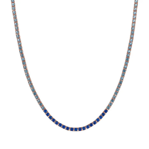 Collana Bronzallure Tennis con Cubic Zirconia Effetto Dégradé