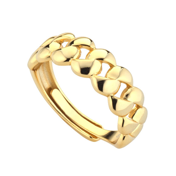 Anello Marcello Pane groumette - Honey