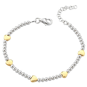 Bracciale Marcello Pane boule cuoricini - My little emotion