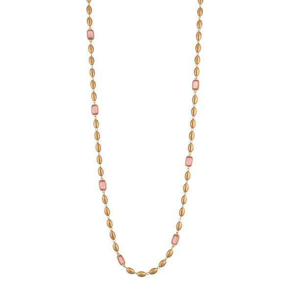 Collana Marcello Pane sassi square longuette - Itaca Colors