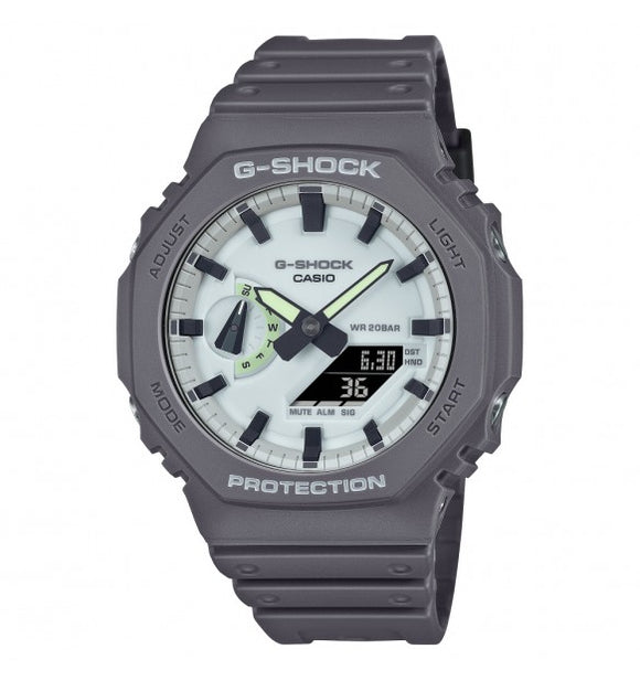 Casio GA-2100FL-8AER Orologio Unisex Analogico Al Quarzo | Cinturino In Resina, Serie The Flame Inside