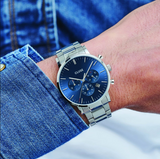 Orologio Cluse Aravis Chrono Steel Dark Blue REFERENZA: CW0101502011