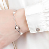 BRACCIALE MORELLATO FOGLIA - SAKH19