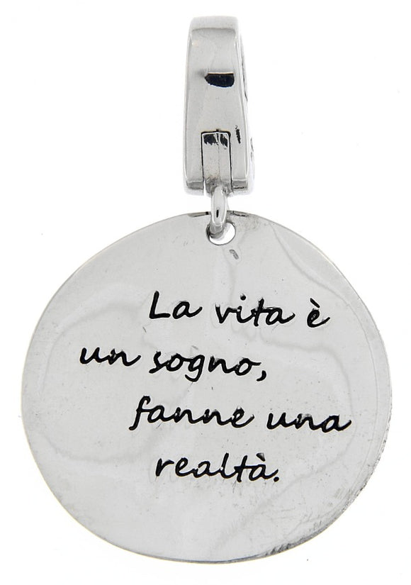 CIONDOLO CHARMANT COLLEZIONE LE FRASI DELLA VITA - FR05