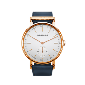 OROLOGIO CARL EDMOND WHITE DELUXE ROSE GOLD - R3211-BLR16