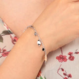 BRACCIALE MORELLATO FOGLIA - SAKH41