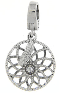 CIONDOLO CHARMANT COLLEZIONE CRYSTAL SILVER - SC37