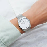 Orologio Cluse Féroce Mesh White Silver Colour Referenza: CW0101212001 