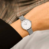 Orologio Cluse Boho Chic Petite Mesh White, Silver Colour Referenza: CW0101211007
