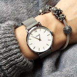 Orologio Cluse Minuit Mesh Silver e White Referenza: CW0101203002