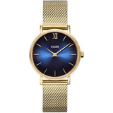 Orologio Cluse Minuit Mesh Deep Blue, Gold Colour Referenza: CW10202 