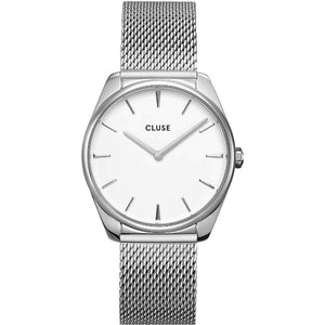 Orologio Cluse Féroce Mesh White Silver Colour Referenza: CW0101212001 