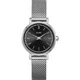 Orologio Cluse Boho Chic Petite Crystals Mesh Black, Silver Colour Referenza: CW10502 